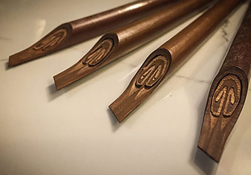 زاویه قلم در خوشنویسی و طراحی تایپ فیس (فونت)